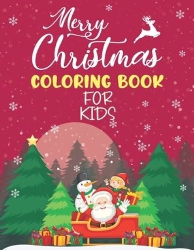 Cover for Giftie Bee Prints · Christmas Coloring Book for Kids (Paperback Bog) (2020)