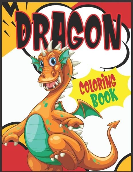 Cover for Bhabna Press House · Dragon Coloring Book (Paperback Bog) (2020)
