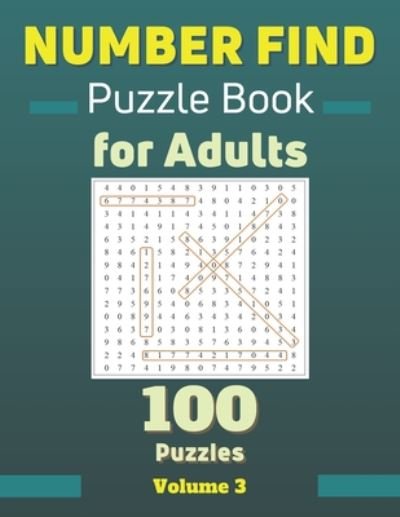 Cover for Infamily Wecan · Number find puzzle book for adults. Volume 3 (Paperback Book) (2020)