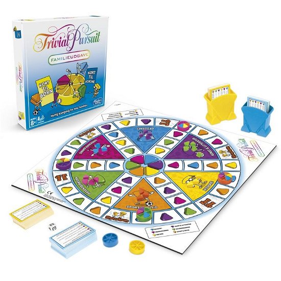 Trivial Pursuit - Familieudgave (DK) -  - Board game -  - 9954361751136 - 