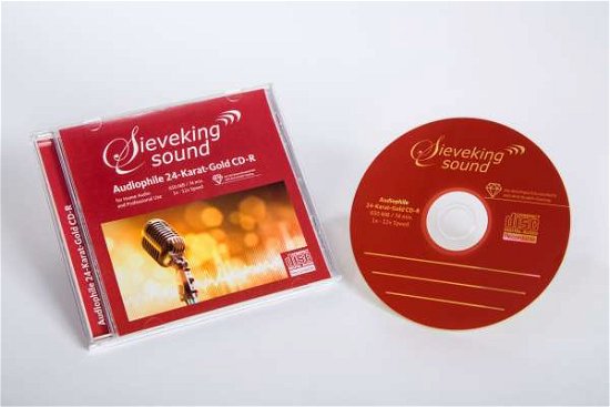 Audiophile 24-Karat-Gold CD Rohling (1er) -  - Muziek -  - 0000006229137 - 