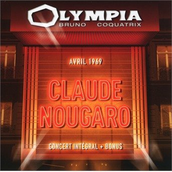 Cover for Claude Nougaro · Olympia 1969 (CD) (2021)