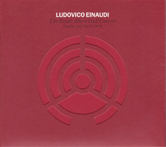 Cover for Ludovico Einaudi · Royal Albert Hall Concert (CD) (2020)