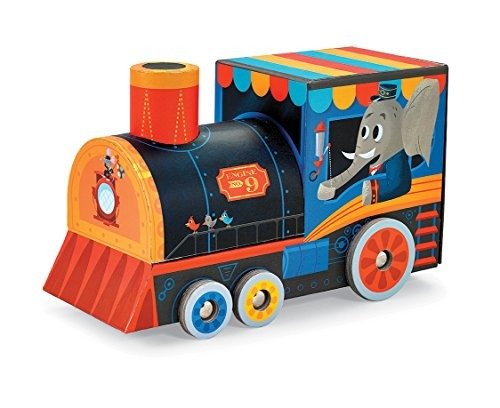 Cover for Crocodile Creek · Crocodile Creek Locomotive Train ? 24-piece Puzzle And Vehicle Play Set (Toys)