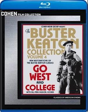 Cover for Buster Keaton Collection: Volume 4 (Blu-ray) (2020)