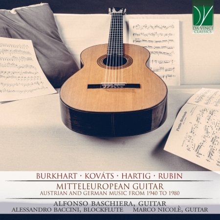Cover for Baschiera,alfonso / Baccini,alessandro / Nicole · Mitteleuropean Guitar: Austrian &amp; German Music (CD) (2020)