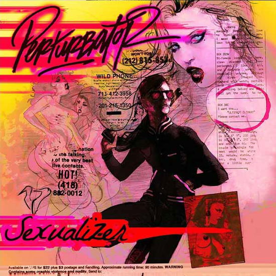 Cover for Perturbator · Sexualizer (Frosted Clear Vinyl) (LP) (2024)