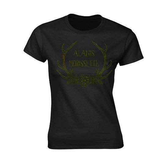 Cover for Alanis Morissette · Antlers (T-shirt) [size XL] [Black edition] (2018)
