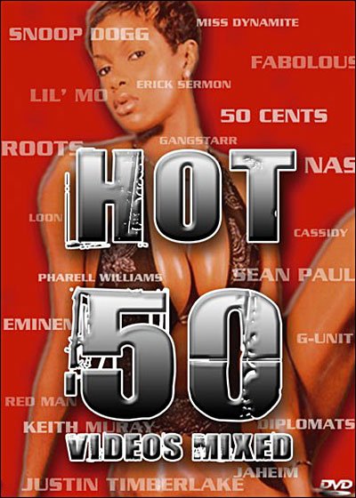 Hot 50 Videos Mixed - V/A - Film - NOCTURNE - 0826596023137 - 19. august 2022