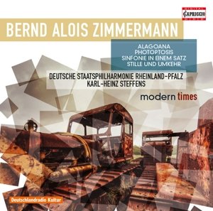 Alagoana / Sinfonie in Einem Satz - B.A. Zimmermann - Musik - CAPRICCIO - 0845221052137 - 1. september 2014