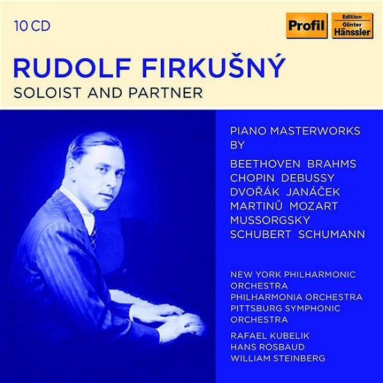 Rudolf Firkusny - Soloist And Partner - Rudolf Firkusny: New York Phil - Musikk - PROFIL - 0881488190137 - 7. august 2020