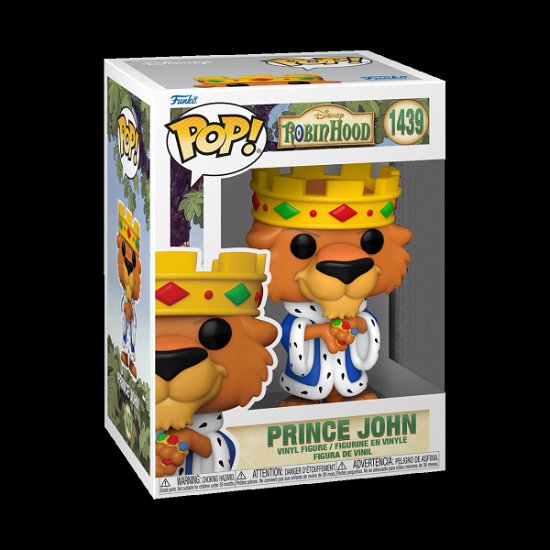 Robin Hood - Prince John - Funko Pop! Disney: - Produtos - Funko - 0889698759137 - 26 de fevereiro de 2024