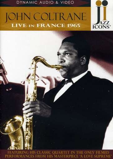 Cover for John Coltrane · Live in France 1965 (DVD) (2017)