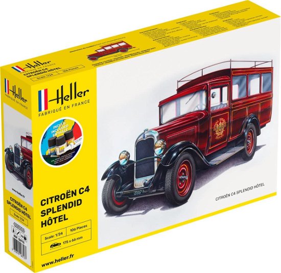 Cover for Heller · 1/24 Starter Kit Citroen C4 Splendid Hotel (Spielzeug)