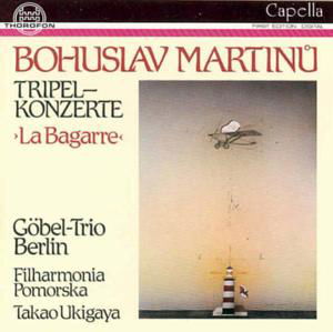 Triple Concertos - Martinu / Gobel Trio Berlin - Musiikki - THOROFON - 4003913120137 - tiistai 1. joulukuuta 1987