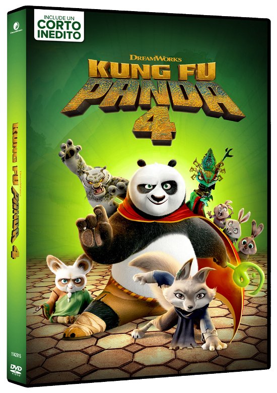 Animazione Ragazzi · Kung Fu Panda 4 (DVD) (2024)