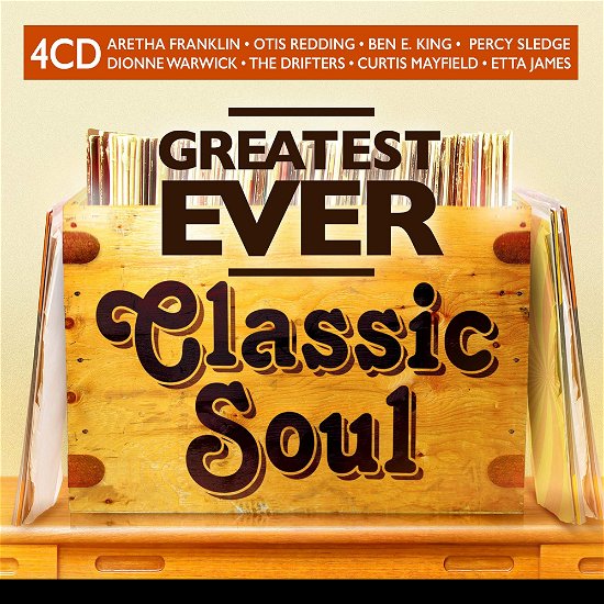 Cover for Various Artists · Greatest Ever Classic Soul (CD) (2020)