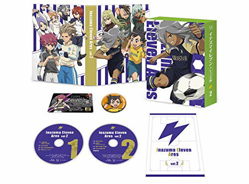 Inazuma Eleven Ares No Tenbin Blu-ray Box 2 - Level-5 - Muzyka - KADOKAWA CO. - 4935228176137 - 30 stycznia 2019