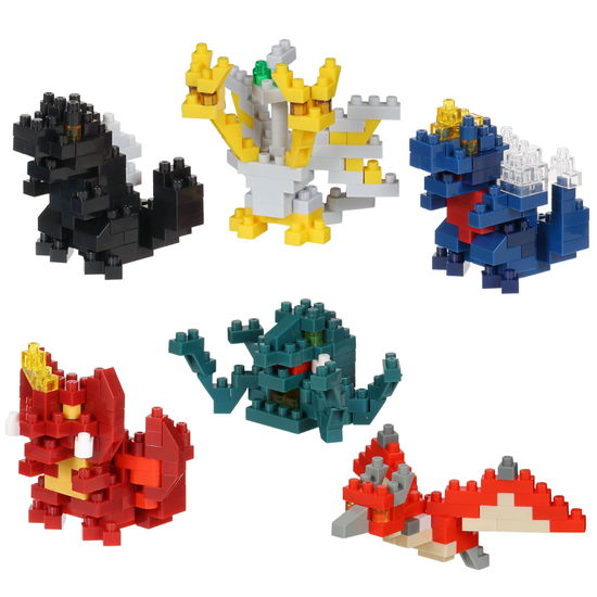 Cover for Nanoblock · Godzilla Assortment 2, Mininano Series (Box of 6) (MERCH) (2023)