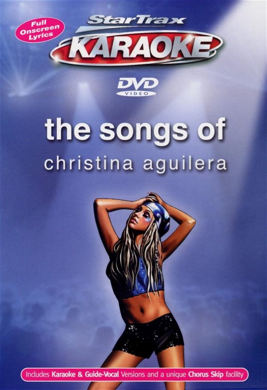 Karaoke Songs of Christina Aguilera - Karaoke Songs of Christina Aguilera - Películas - STAR TRAX - 5014797350137 - 8 de noviembre de 2019