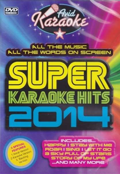 Cover for Aa.vv. · Super Karaoke Hits 2014 (DVD) (2014)
