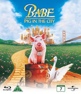 Cover for Babe den Kække Gris 2 · Babe - den KÆkke Gris 2 - Babe Kommer til Byen (Blu-ray) (2017)