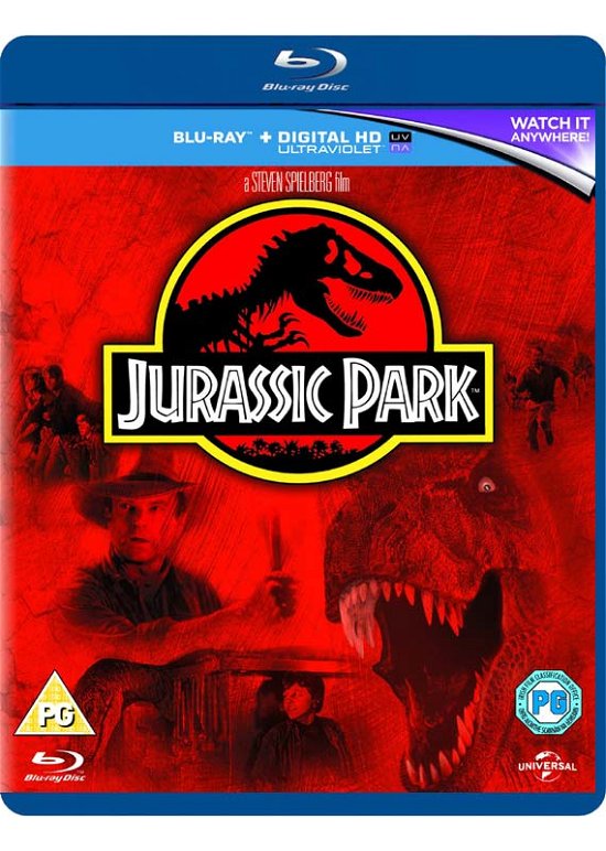 Cover for Universal Pictures UK · Jurassic Park (Blu-ray) (2015)
