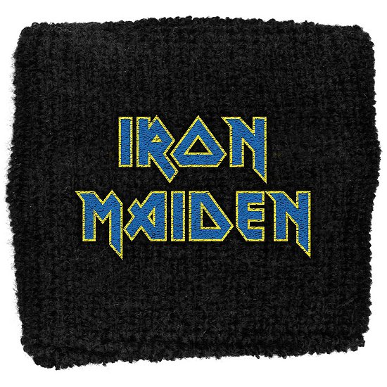 Iron Maiden Embroidered Wristband: Logo Flight 666 (Retail Pack) - Iron Maiden - Koopwaar -  - 5055339728137 - 