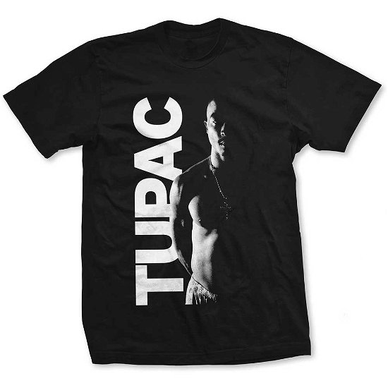 Tupac Unisex T-Shirt: Side Photo - Tupac - Koopwaar -  - 5056561010137 - 