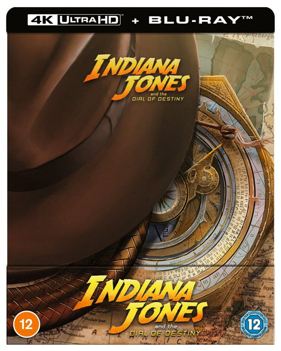 Cover for James Mangold · Indiana Jones And The Dial Of Destiny (4K Ultra HD) [Limited Steelbook edition] (2023)