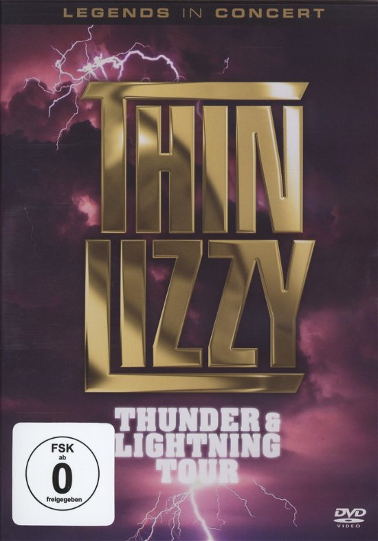 Cover for Thin Lizzy · Thunder &amp; Lightning Tour (MDVD) (2011)