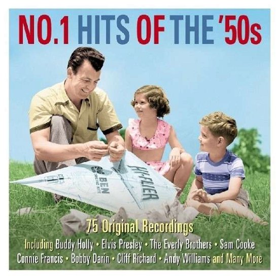 Cover for No1 Hits of the 50's / Various · No.1 Hits Of The 50's (CD) (2013)
