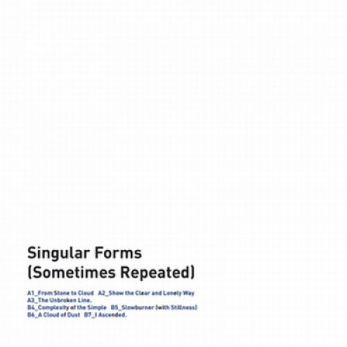 Singular Forms (Sometimes Repeated) - Sylvain Chauveau - Music - TYPE - 5065000885137 - April 13, 2010
