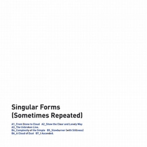 Singular Forms (Sometimes Repeated) - Sylvain Chauveau - Musik - TYPE - 5065000885137 - 13. april 2010