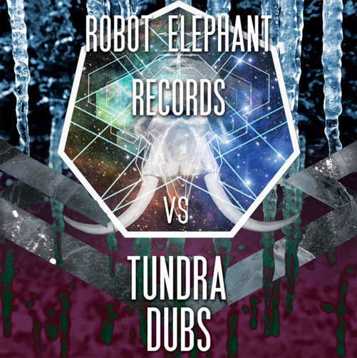 Cover for Robot Elephant vs Tundra Dubs / Various (CD) (2012)