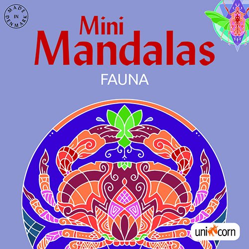 Cover for Mini Mandalas - FAUNA (Paperback Book) (2024)