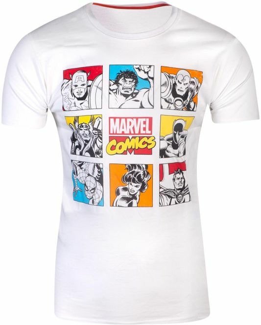 MARVEL - Mens T-Shirt Comics Retro Character (XXL - T-Shirt - Merchandise -  - 8718526314137 - 15. november 2019
