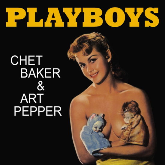 Cover for Chet Baker and Art Pepper · Playboys (Yellow Vinyl) (LP) (2024)