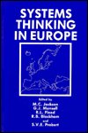 Cover for Systems Thinking in Europe (Hardcover Book) (1991)