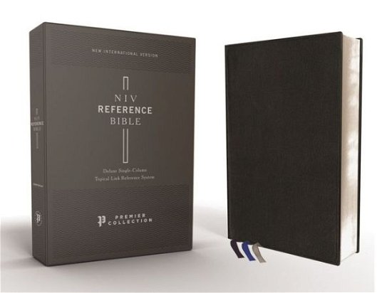 NIV, Reference Bible, Deluxe Single-Column, Premium Leather, Goatskin, Black, Premier Collection, Comfort Print - Zondervan - Bøger - Zondervan - 9780310454137 - 22. oktober 2019