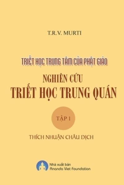 Cover for Nhuan Chau Thich · Nghien Cuu Triet Hoc Trung Quan (Taschenbuch) (2019)