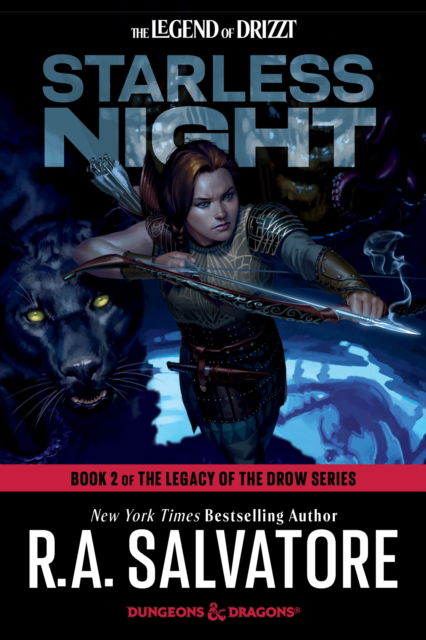 Cover for R.A. Salvatore · Starless Night: Dungeons &amp; Dragons: Book 2 of The Legacy of the Drow Series (Paperback Book) (2025)