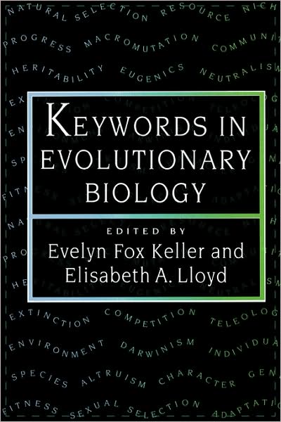 Cover for Evelyn Fox Keller · Keywords in Evolutionary Biology (Paperback Book) [New edition] (1998)