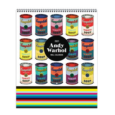 Andy Warhol 2021 Tiered Wall Calendar - Andy Warhol Galison - Merchandise - Galison - 9780735363137 - July 21, 2020