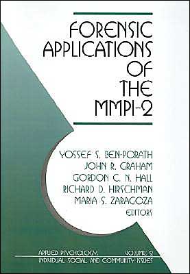 Cover for Kent State University · Forensic Applications of the MMPI-2 (Hardcover Book) (1995)