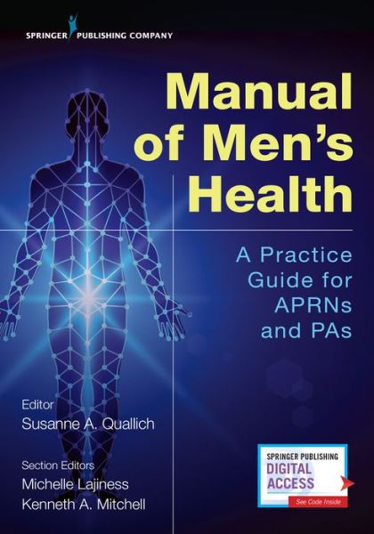 Cover for Manual of Men’s Health: Primary Care Guidelines for APRNs &amp; PAs (Paperback Book) (2018)