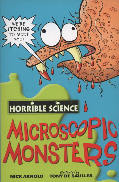 Cover for Horrible Science  Microscopic Monsters (Book)