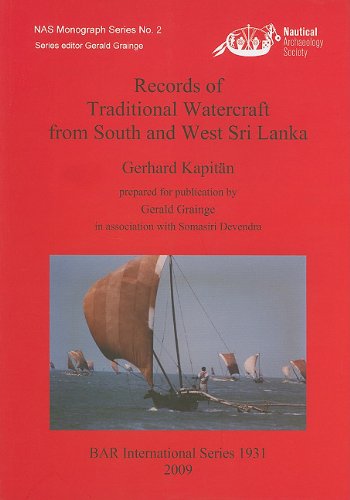 Cover for Gerhard Kapitan · Records of Traditional Watercraft from South and West Sri Lanka (Paperback Book) (2009)