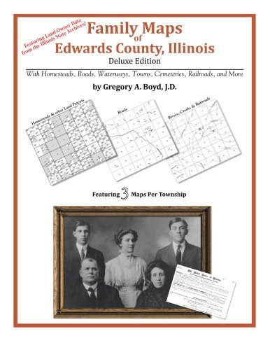 Cover for Gregory A. Boyd J.d. · Family Maps of Edwards County, Illinois (Paperback Bog) (2010)