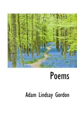 Cover for Adam Lindsey Gordon · Poems (Paperback Book) (2008)